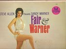 Steve Allen Presents SANDY WARNER vocal LP exotica sexy cheesecake legs heels
