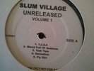 Slum Village Unreleased Vol.1 Vinyl - Very Rare-J Dilla