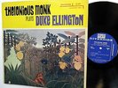 THELONIOUS MONK Plays Duke Ellington LP Riverside 12-201
