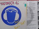 MORDBUBEN AG - Angst Vorm Rock´n Roll RARE PUNK NEAR MINT WEA Vinyl LP