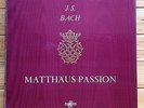 Fritz Werner - J.S.Bach: St.Matthew Passion - Erato 4 LP Box,  LDE 3101/4