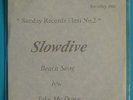SLOWDIVE Beach Song RARE Flexi