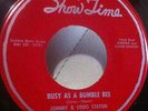 THE FEATHERS / JOHNNY & LOUIS STATON - SHARED DOO-WOP 45 on SHOW TIME 1105 - NM
