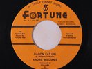 ANDRE WILLIAMS: Bacon Fat (86) / Just Because Of A Kiss 45 Soul