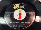 45 RPM l TEENER : Don Brandon
