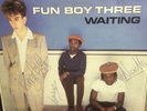 FUN BOY THREE - WAITING AUTOGRAPHED 