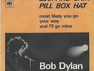 BOB DYLAN ‘LEOPARD-SKIN PILL BOX HAT’ DENMARK PS 45 VINYL