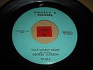 LISTEN - SOUL POPCORN - GEORGE JACKSON - THAT LONELY NIGHT - WHEN I STOP LOVIN