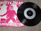 WHITE HEAT - SOLDIER OF FORTUNE / LOVEMAKER - RARE HEAVY METAL SINGLE