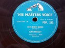 ELVIS PRESLEY 78 RPM BLUE SUEDE SHOES / TUTTI FRUTTI HMV POP 213 EX