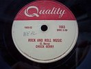 CHUCK BERRY 78 RPM ROCK AND ROLL MUSIC / BLUE FEELING