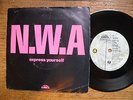 NWA-Express Yourself/Straight Outta Compton-UK Vinyl 7”-Dr Dre Eazy E-HEAR