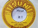 Rockabilly; Carl Perkins; You Can Do me No Wrong on SUN 616 rare reissue