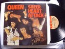 QUEEN 'Sheer Heart Attack' 1974 1ST UK PRESS LP + LYRIC SLEEVE N.MINT STUNNING