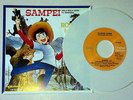 SAMPEI 45 GIRI SIGLE TV CARTONI ROCKING HORSE VINILE BIANCO LIMITED EDITION
