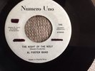 northern soul record - al foster band - the night of the wolf