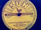 Elvis Presley Baby Let's Play House/I'm Left, You're Right, She's Gone 78 SUN