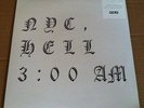 JAMES FERRARO Nyc hell 3:00 A.M. CLEAR Vinyl 2 Lp SEALED 2013 LIMITED EDITION