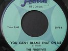 45RPM GARAGE BAND  THE FUGITIVES FENTON 2075