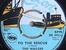 Rare Wailers 45 - To The Rescue / Run For Cover - Escort ERT 842
