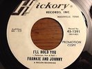 Northern Soul - Frankie and Johnny - i'll hold you - Hickory WD 45rpm