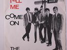 ROLLING STONES: Tell Me / Come On 45 (Netherlands, PS 4