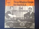 RIP CHORDS THREE WINDOW COUPE HOT ROD USA dutch PS 7'' FORD COBRA SURF BEAT