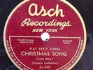 Lead Belly 78 rpm on Asch: 