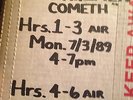 THE AXEMEN COMETH---WESTWOOD ONE RADIO PROGRAM (9 LP SET)---OZZY?