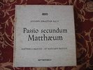 Richter: Bach St.Matthew Passion: DG ARCHIV Stereo ED1 SAPM 198 009/12
