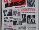 1988 Guns N' Roses G N' R Lies Original Vinyl Album Sleeve Never Played Ex Cond