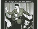 Elvis Presley - Scarce That's all right US boot sleeve.