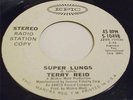 Psych/Mod 45 Terry Reid Super Lungs WLP Promo Epic 5-10498