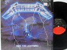 METALLICA - RIDE THE LIGHTNING - THRASH/SPEED METAL- IN SHRINK WRAP - VG++ VINYL
