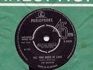 Beatles All you need is love Parlophone R5620 Ex- No reference to live transmiss
