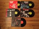 Grand Funk Railroad 5-Pack LP On Time, Closer To Home, Live, Survival VG+ Rare
