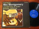Wes Montgomery: Full House Live at Tsubo - NM/EX Orig DG Mono Riverside RLP 434