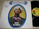 MAX ROMEO LET THE POWER FALL DYNAMIC DY3313 ORIGINAL LP