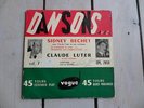 TRES RARE 45 T EP SIXTIES DEDICACE SIGNATURE  SIDNEY BECHET