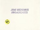 JIMI HENDRIX Broadcast TMOQ RUBBER STAMP CLEAR ORANGE VINYL LP RARE
