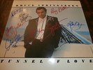 BRUCE SPRINGSTEEN STREET BAND ORIGINAL SIGNED TUNNEL OF LOVE LP AUTOGRAPH COA