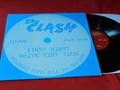 THE CLASH - First night white riot tour -  Live '77 ,  rare LP    /Ramones