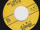 ROCKABILLY 45 RPM BUZZ BUSBY on STARDAY RECORDS