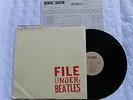 THE BEATLES FILE UNDER RARE LP GNAT RECORDS GN70075-1 ENGLAND 1980