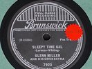 GLENN MILLER - Brunswick 7923  Sleepy Time Gal / Community Swing