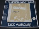 FABULOUS ZARSOFF BROS  LP  RUDE AWAKENING  SUPER RARE '84     AUTOGRAPHED