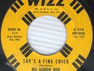 NEIL DARROW Quarter Notes she's a fine chick / Charlene 1959 R&B Rocker 45 w335