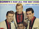 THE IMPALAS SORRY I RAN ALL THE WAY HOME Vinyl LP33 R&B Music Album G+ Mono 1959