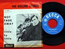 ROLLING STONES NOT FADE AWAY 1964  ITALIAN 7“ UNIQUE RED BORDER PS