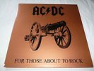 AC/DC Lp For those about to rock 1981 Atlantic label K50851